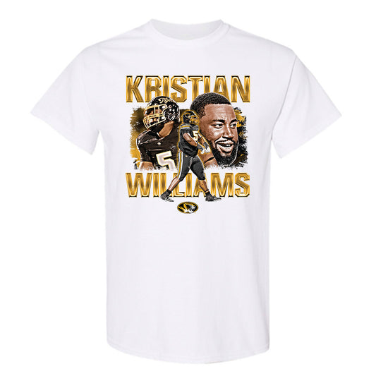 Missouri - NCAA Football : Kristian Williams - T-Shirt Player Collage