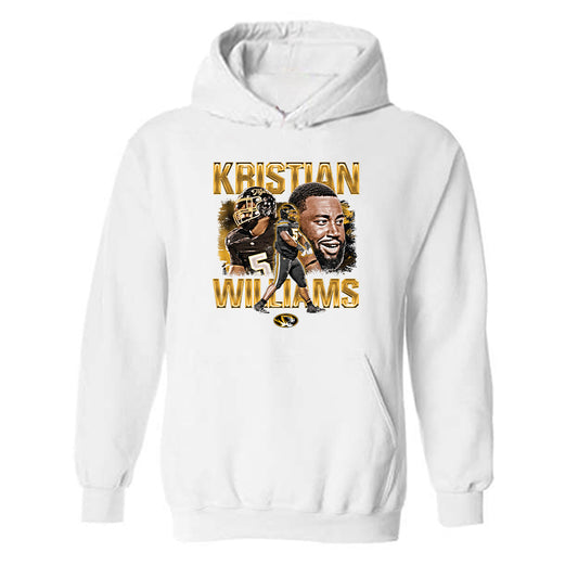 Missouri - NCAA Football : Kristian Williams - Hooded Sweatshirt Player Collage