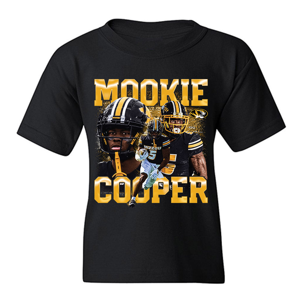 Missouri - NCAA Football : Mookie Cooper - Player Collage Youth T-Shirt