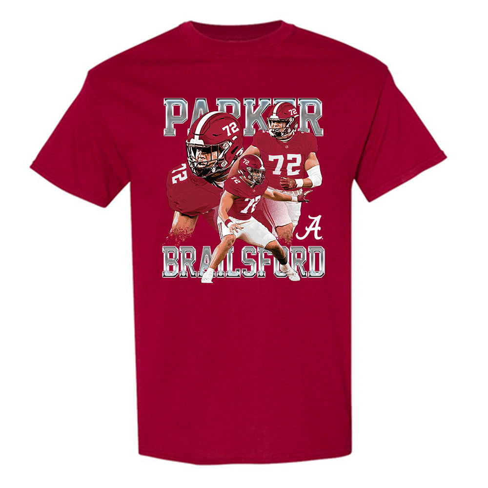 Alabama - NCAA Football : Parker Brailsford - Player Collage T-Shirt