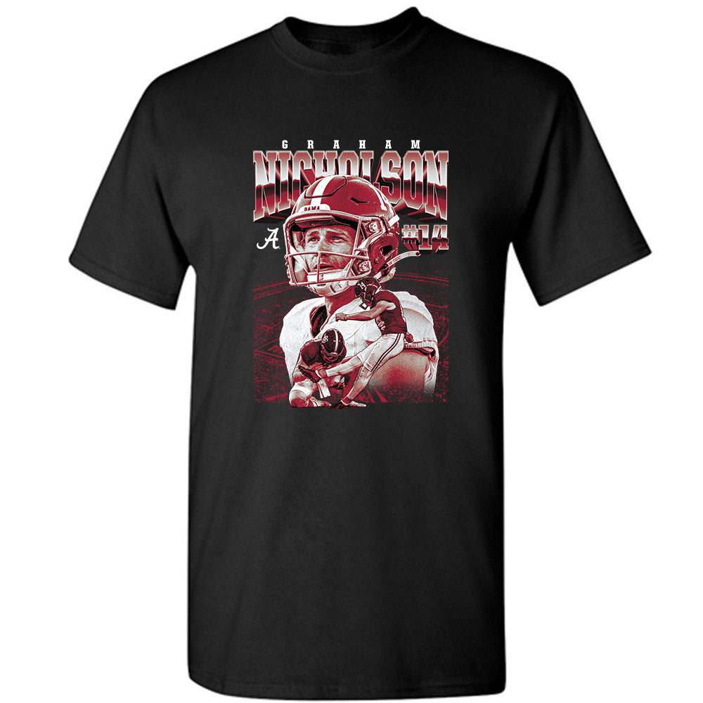 Alabama - NCAA Football : Graham Nicholson - Player Collage T-Shirt