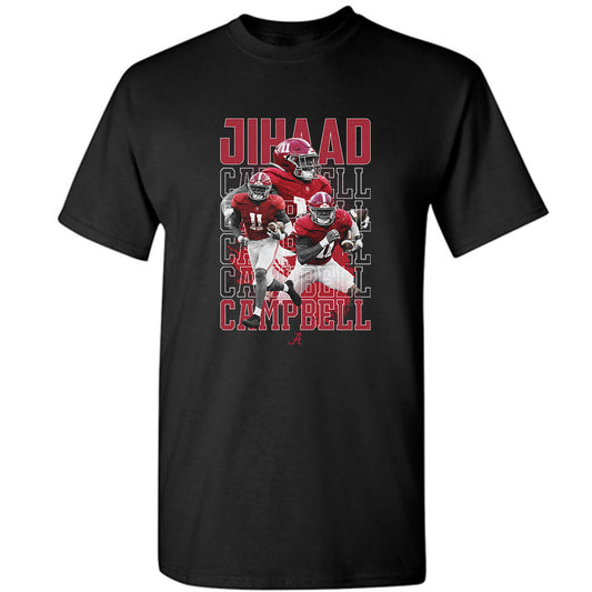 Alabama - NCAA Football : Jihaad Campbell - Player Collage T-Shirt