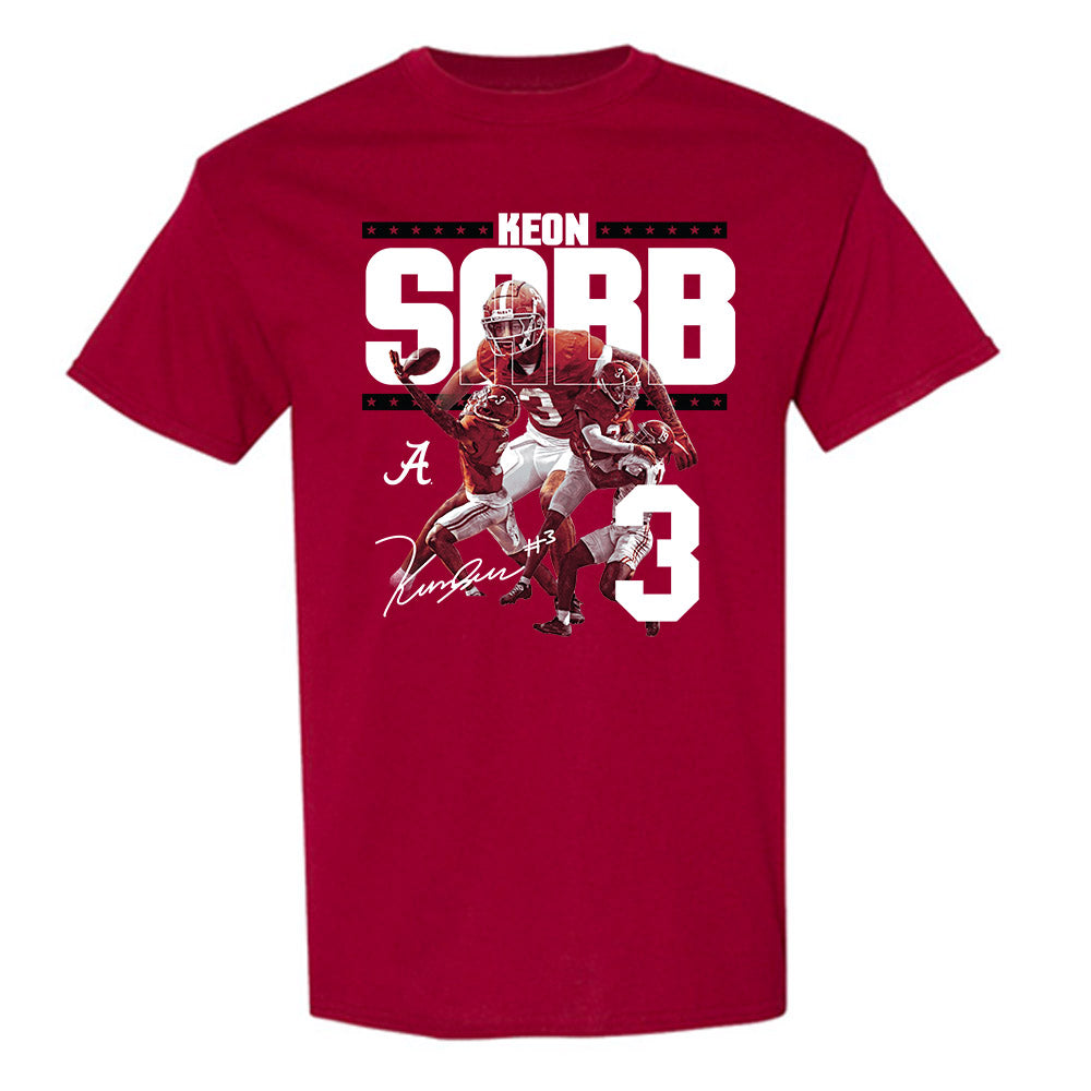 Alabama - NCAA Football : Keon Sabb - Player Collage T-Shirt