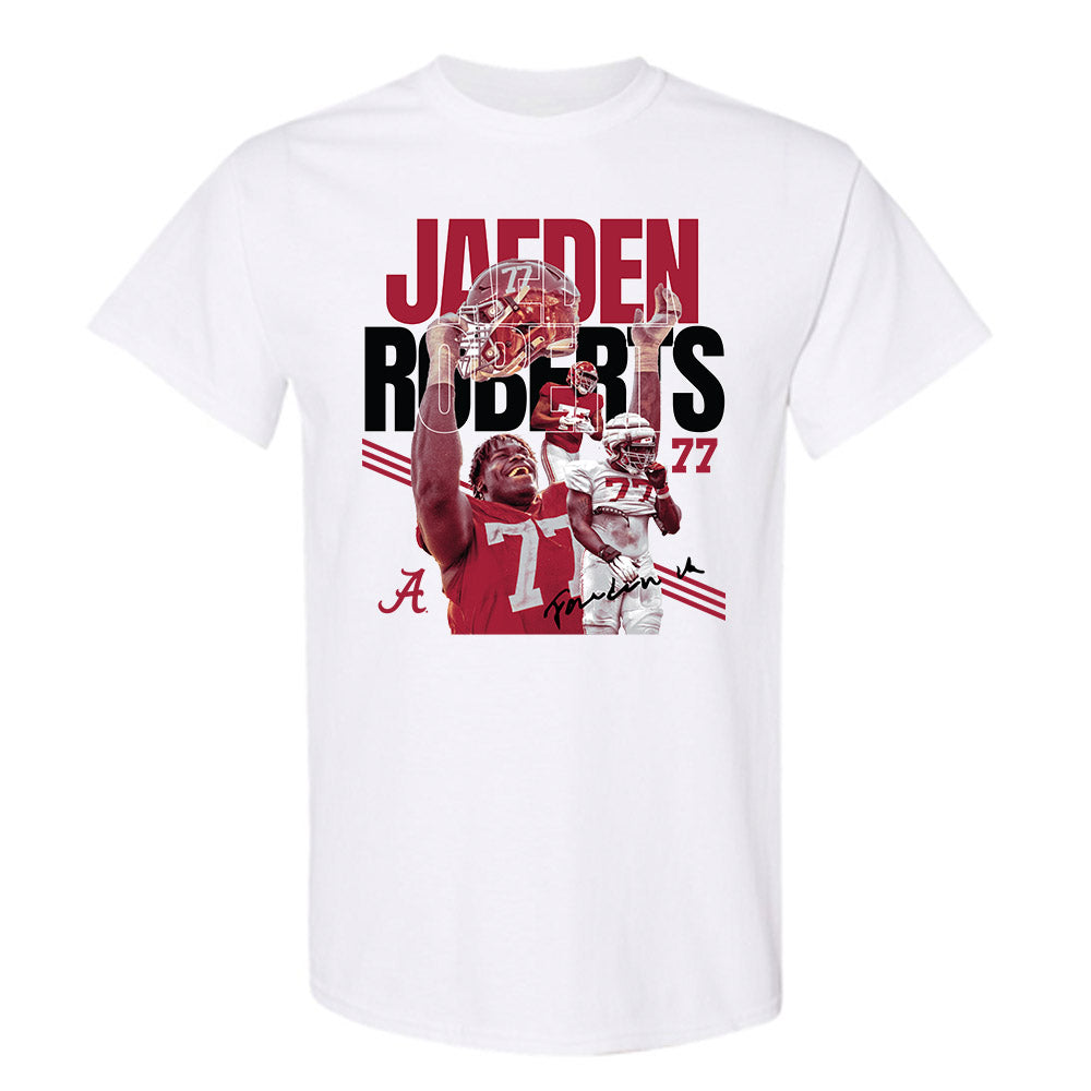 Alabama - NCAA Football : Jaeden Roberts - T-Shirt