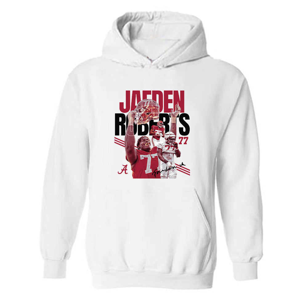 Alabama - NCAA Football : Jaeden Roberts - Hooded Sweatshirt