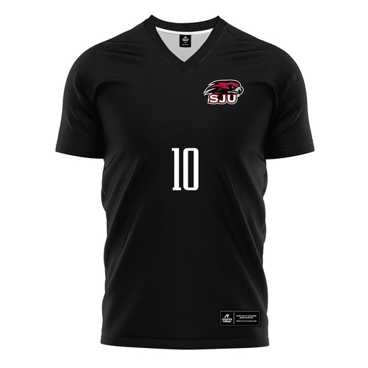 St. Joe's - NCAA Men's Soccer : Patrick Vani - Black Soccer Jersey