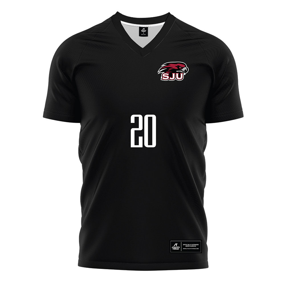 St. Joe's - NCAA Men's Soccer : Campbell McIntyre - Black Soccer Jersey