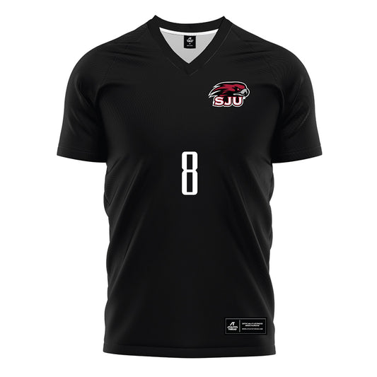 St. Joe's - NCAA Men's Soccer : Truls Braendvang - Black Soccer Jersey