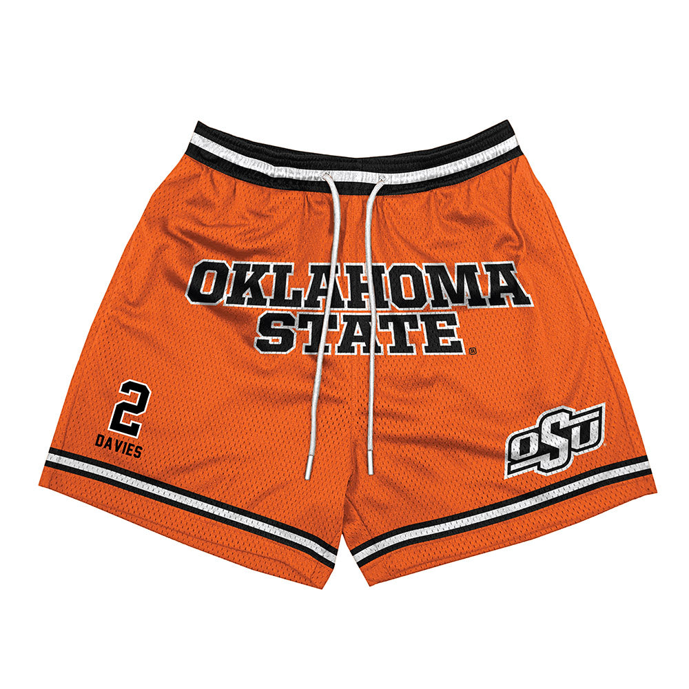 Oklahoma State - NCAA Football : Jaylin Davies - Shorts-0
