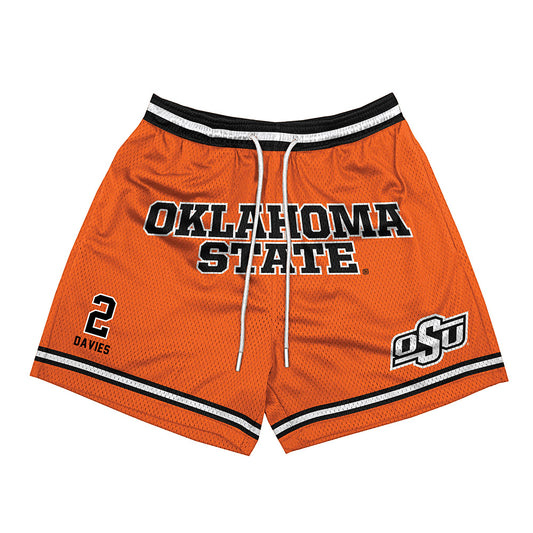 Oklahoma State - NCAA Football : Jaylin Davies - Shorts-0