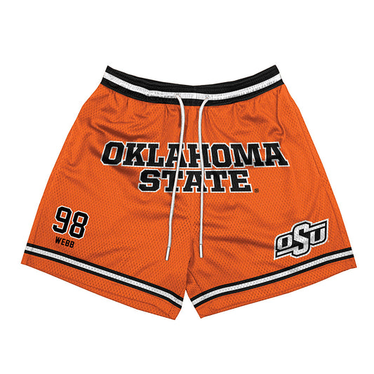Oklahoma State - NCAA Football : Luke Webb - Shorts-0