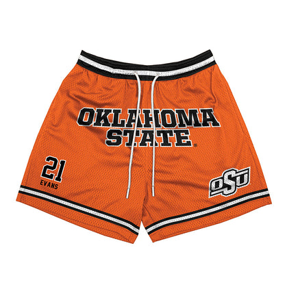 Oklahoma State - NCAA Women's Basketball : Kennedy Evans - Shorts-0