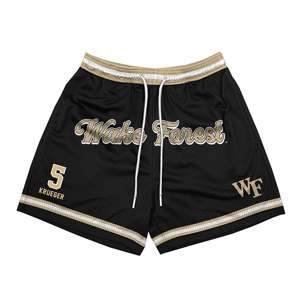 Wake Forest - NCAA Men's Soccer : Daniel Krueger - Shorts