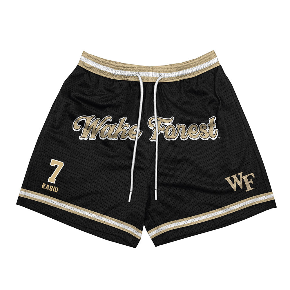 Wake Forest - NCAA Men's Soccer : Nico Rabiu - Shorts