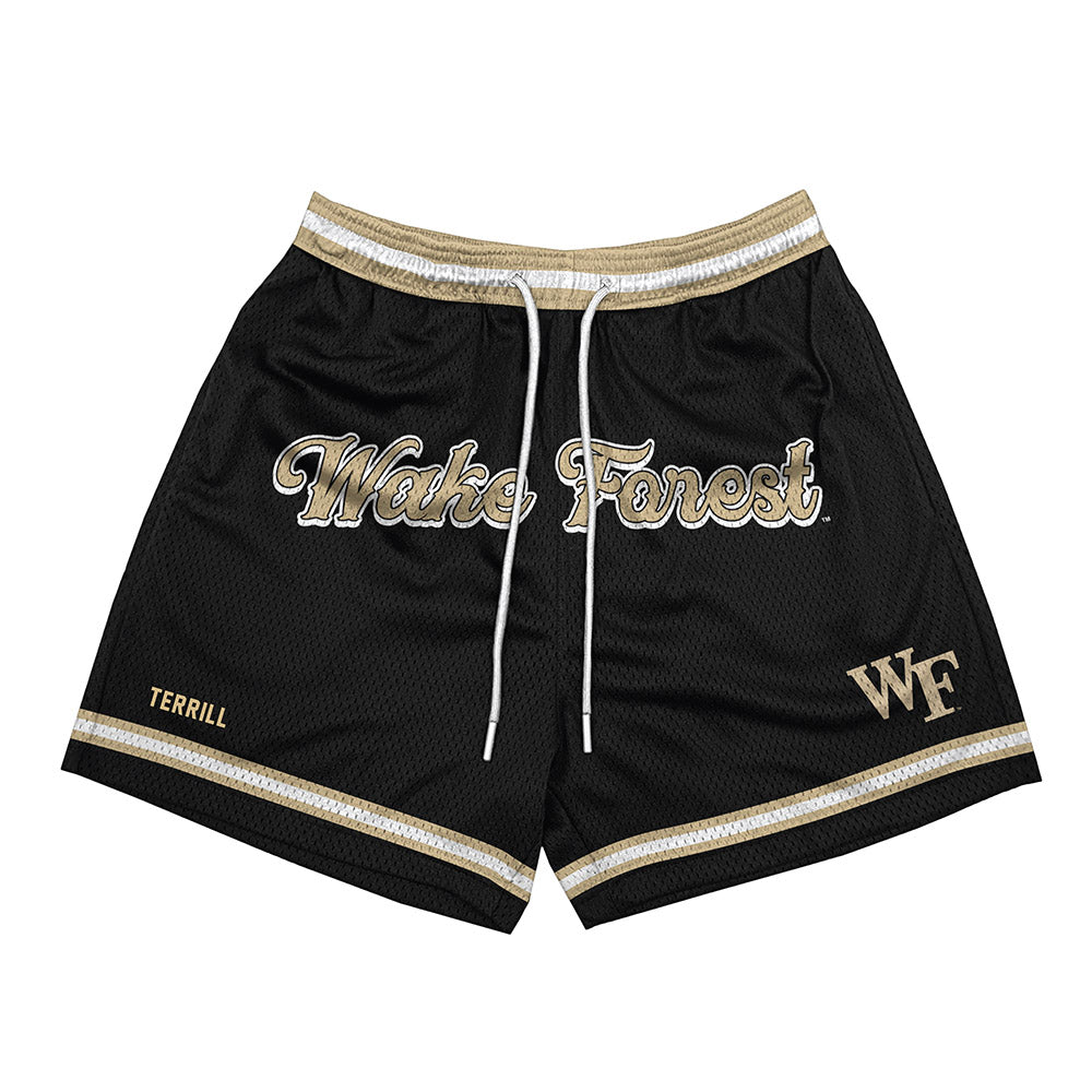 Wake Forest - NCAA Men's Track & Field : Stuart Terrill - Shorts-0