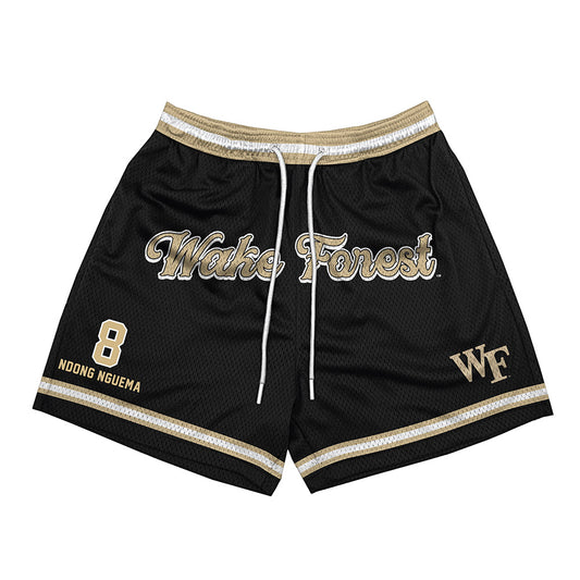 Wake Forest - NCAA Men's Soccer : David Ndong Nguema - Shorts-0