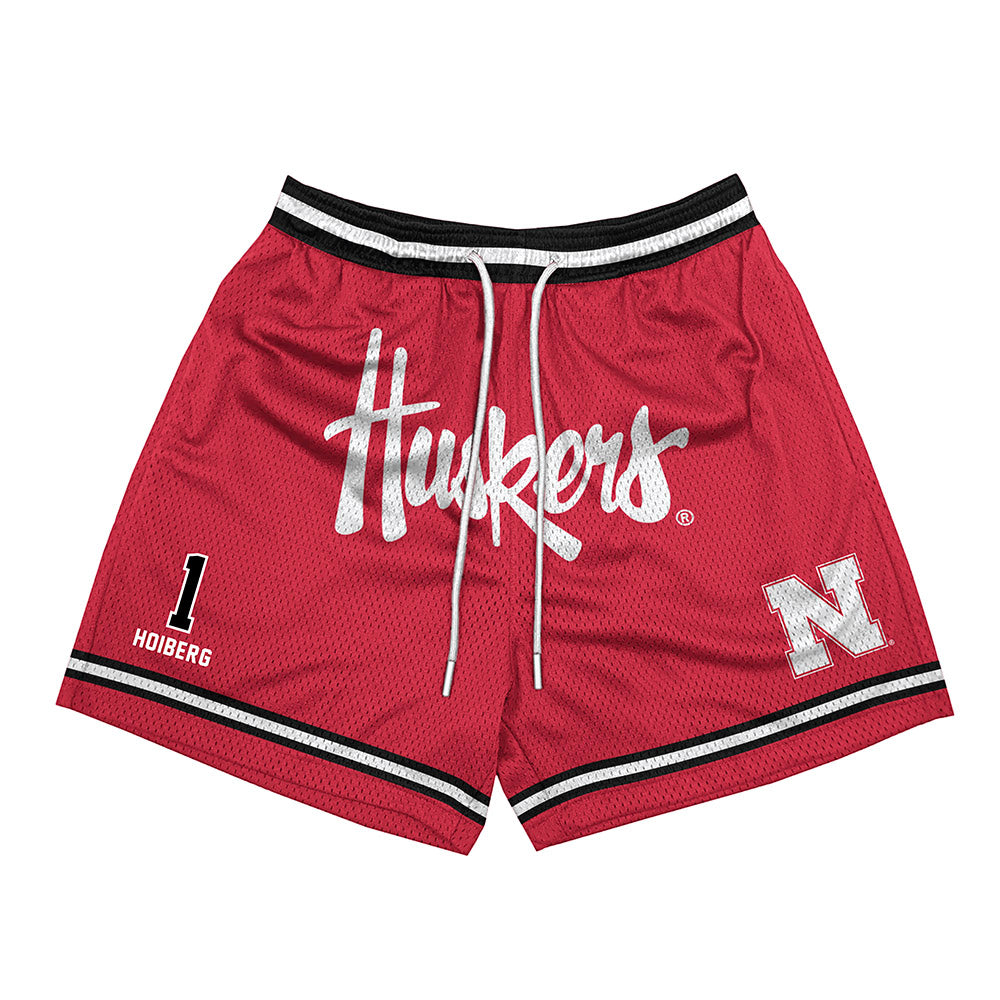 Nebraska - NCAA Men's Basketball : Samuel Hoiberg - Shorts