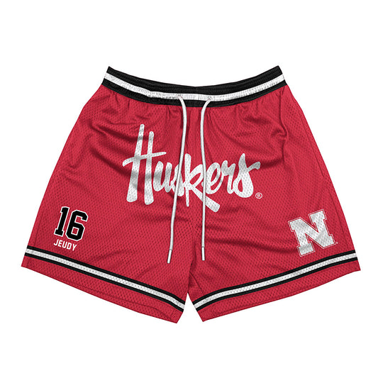 Nebraska - NCAA Football : Elijah Jeudy - Shorts-0