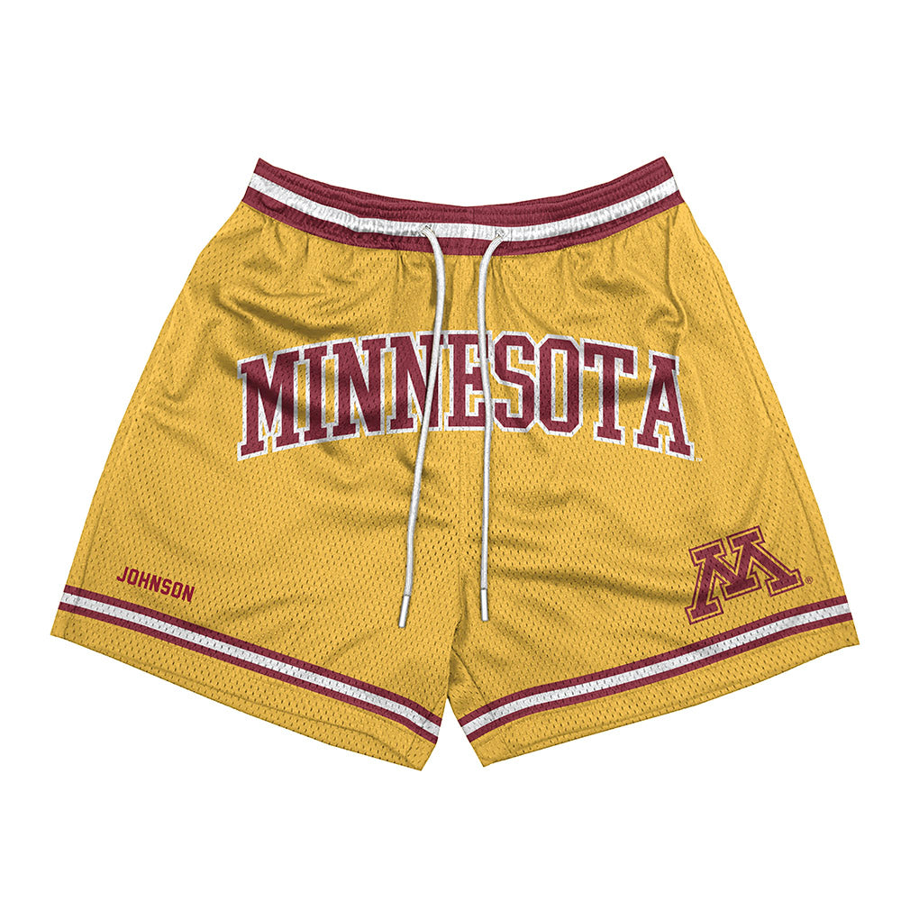 Minnesota - NCAA Wrestling : Dawson Johnson - Shorts-0