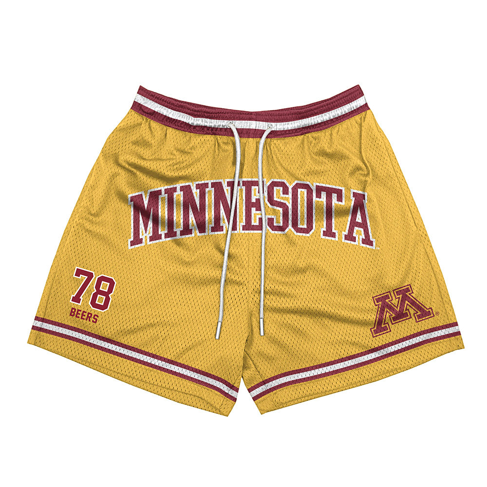Minnesota - NCAA Football : Ashton Beers - Shorts-0