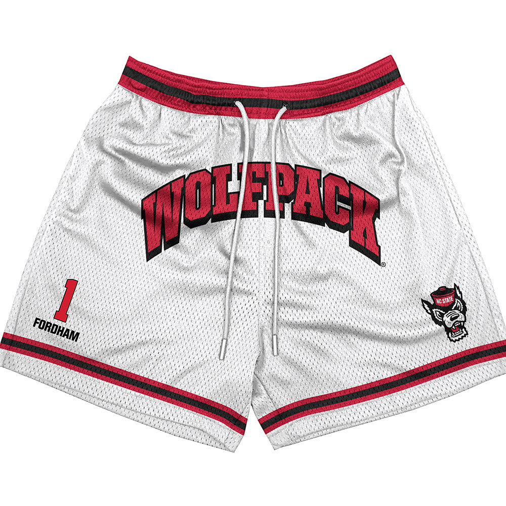 NC State - NCAA Football : Caden Fordham - Shorts-0