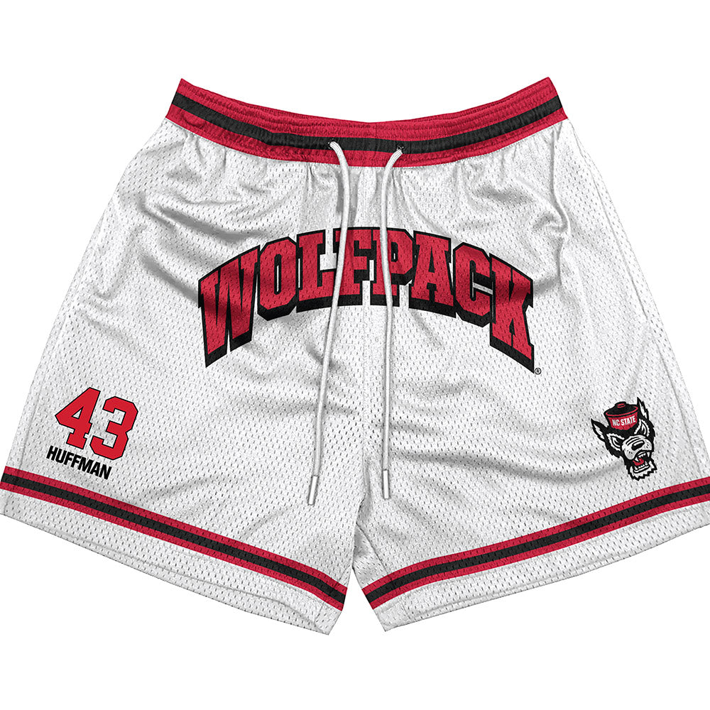 NC State - NCAA Football : Nathan Huffman - Shorts-0