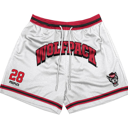 NC State - NCAA Men's Soccer : Brendan Peeples - Shorts-0