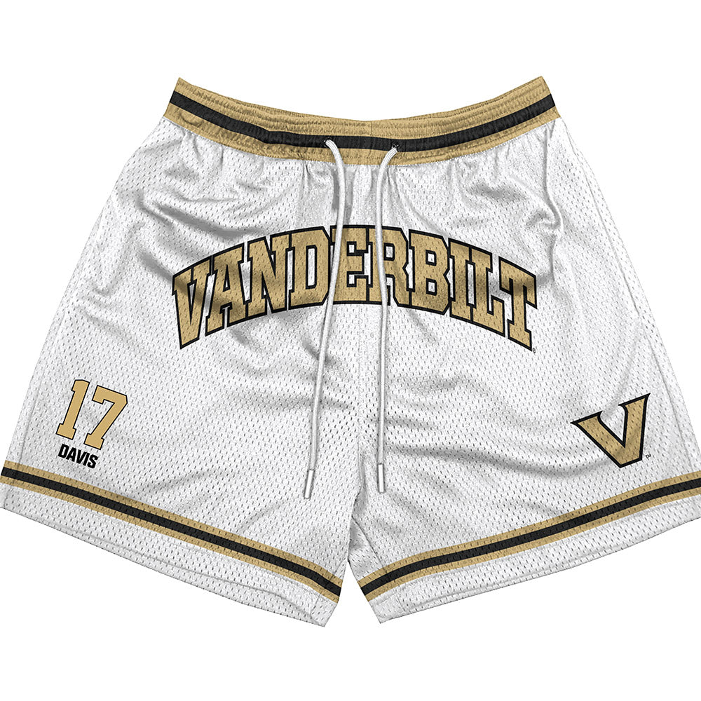 Vanderbilt - NCAA Football : Mark Davis - Shorts-0
