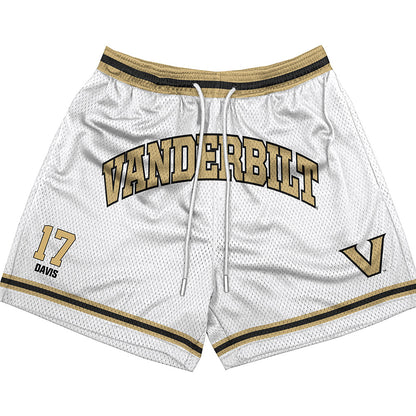 Vanderbilt - NCAA Football : Mark Davis - Shorts-0