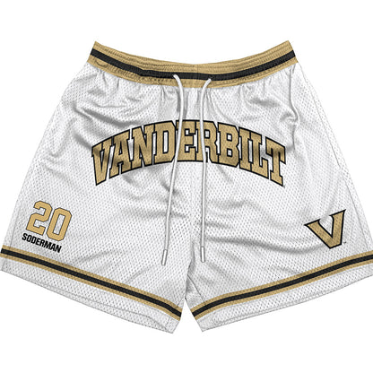 Vanderbilt - NCAA Women's Soccer : Susanna Soderman - Shorts-0
