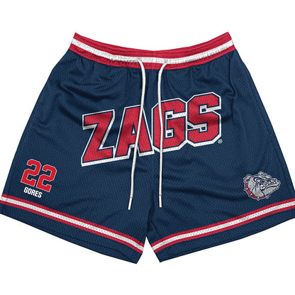 Gonzaga - NCAA Baseball : Garrett Gores - Shorts