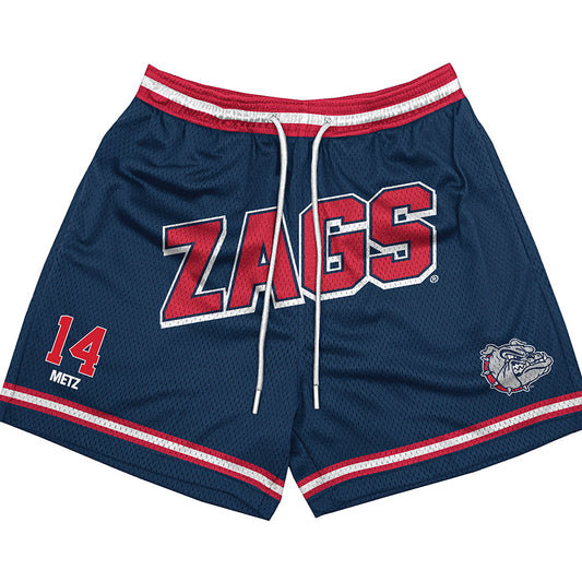 Gonzaga - NCAA Men's Basketball : Alonzo Metz - Shorts-0