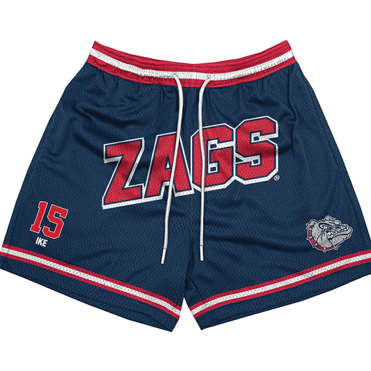 Gonzaga - NCAA Men's Basketball : Graham Ike - Shorts-0