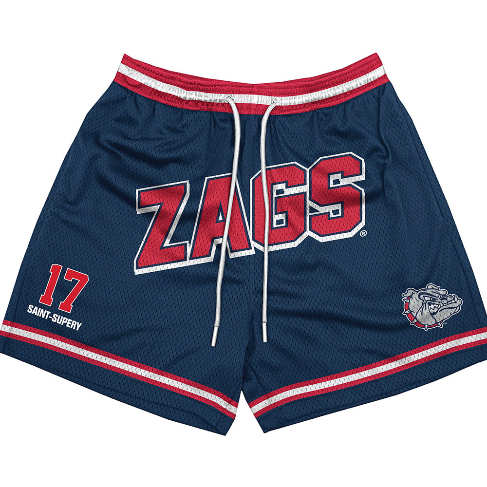 Gonzaga - NCAA Men's Basketball : Mario Saint-Supery - Shorts-0