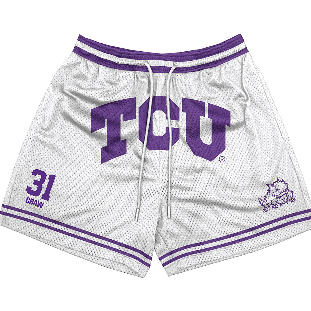 TCU - NCAA Football : Ethan Craw - Shorts