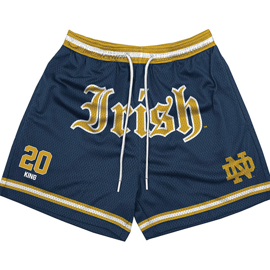 Notre Dame - NCAA Women's Basketball : Liatu King - Shorts