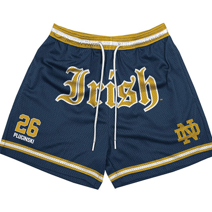 Notre Dame - NCAA Men's Ice Hockey : Zach Plucinski - Shorts