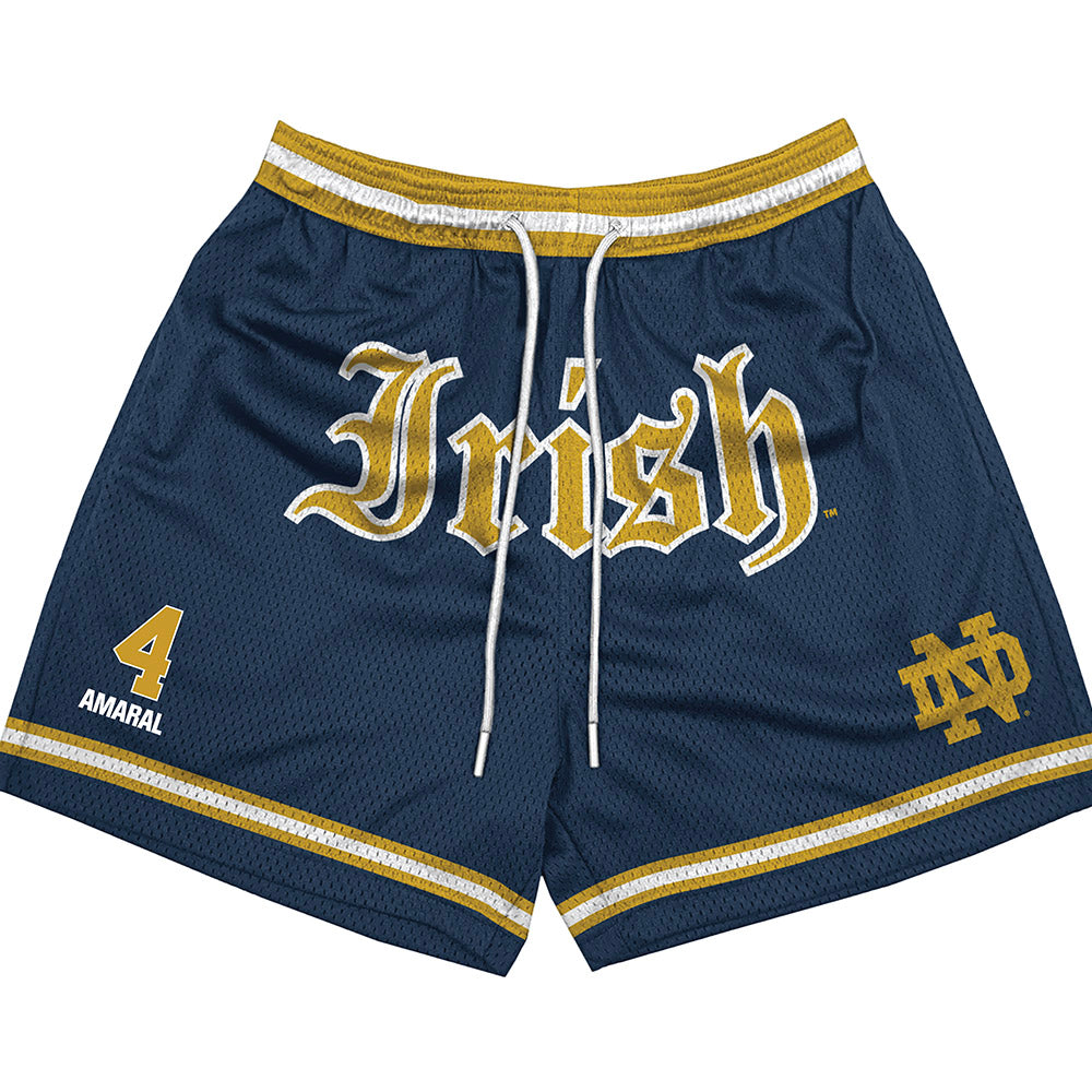 Notre Dame - NCAA Softball : Addison Amaral - Shorts-0