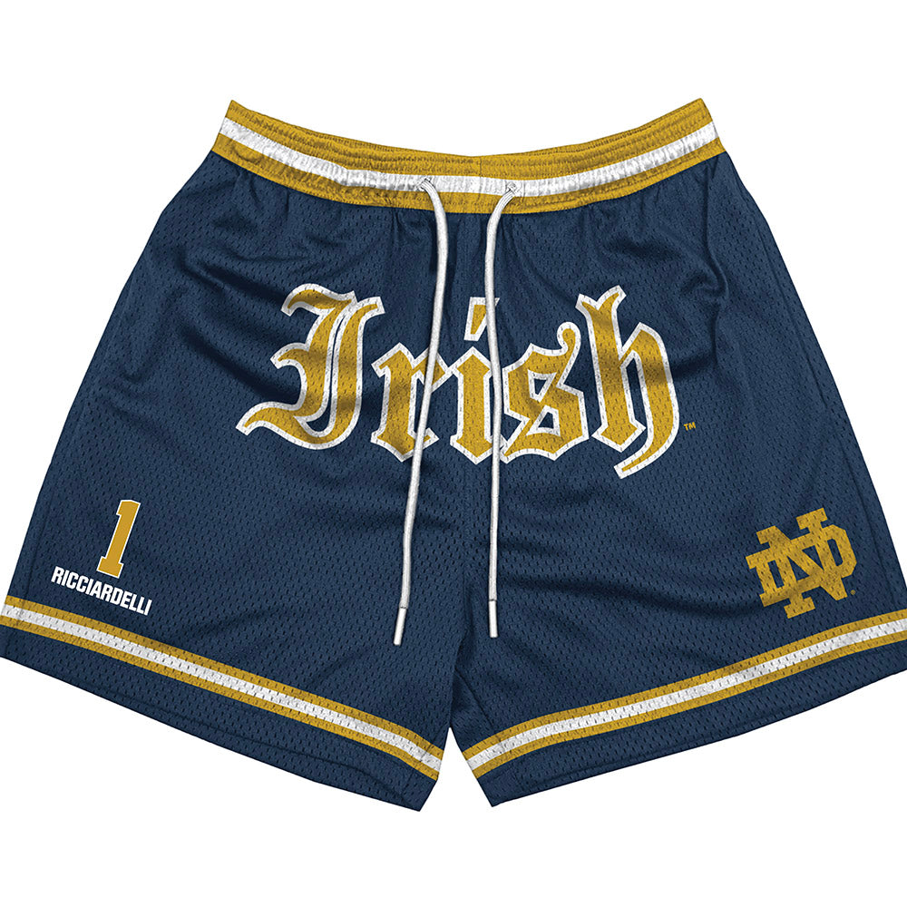Notre Dame - NCAA Men's Lacrosse : Thomas Ricciardelli - Shorts-0
