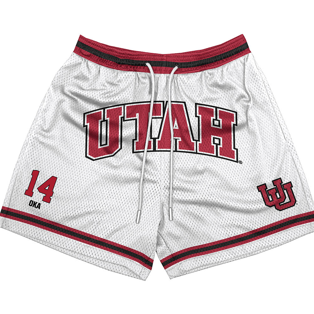 Utah - NCAA Women's Soccer : Julia Oka - Shorts-0