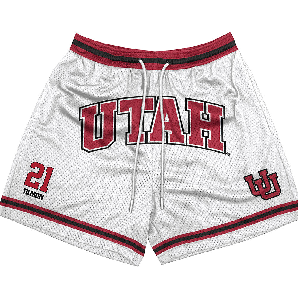 Utah - NCAA Football : Nathan Tilmon - Shorts-0