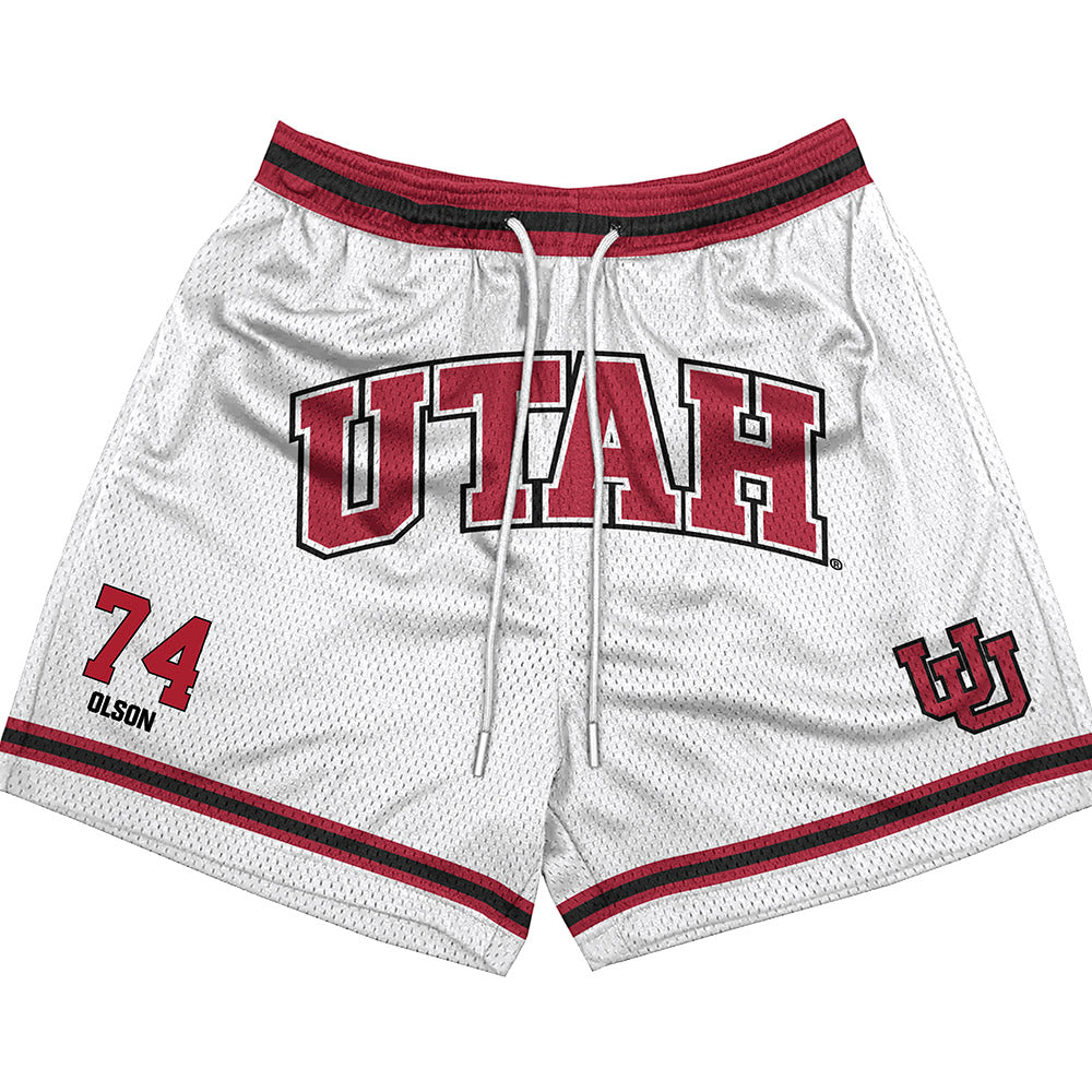 Utah - NCAA Football : Keith Olson - Shorts-0