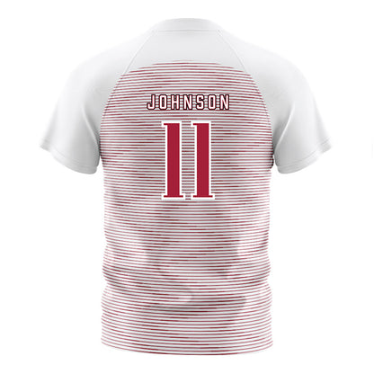 St. Joe's - NCAA Men's Soccer : Luke Johnson - White Soccer Jersey