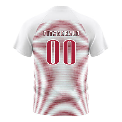 St. Joe's - NCAA Men's Soccer : Carter Fitzgerald - White Soccer Jersey-1