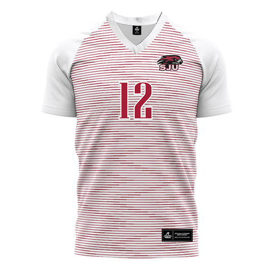 St. Joe's - NCAA Men's Soccer : Gabriel Olla - White Soccer Jersey