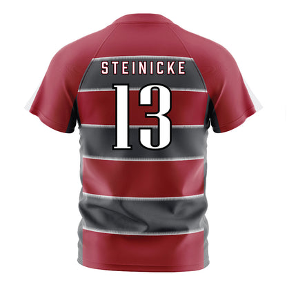 St. Joe's - NCAA Men's Soccer : Oskar Steinicke - Red Soccer Jersey