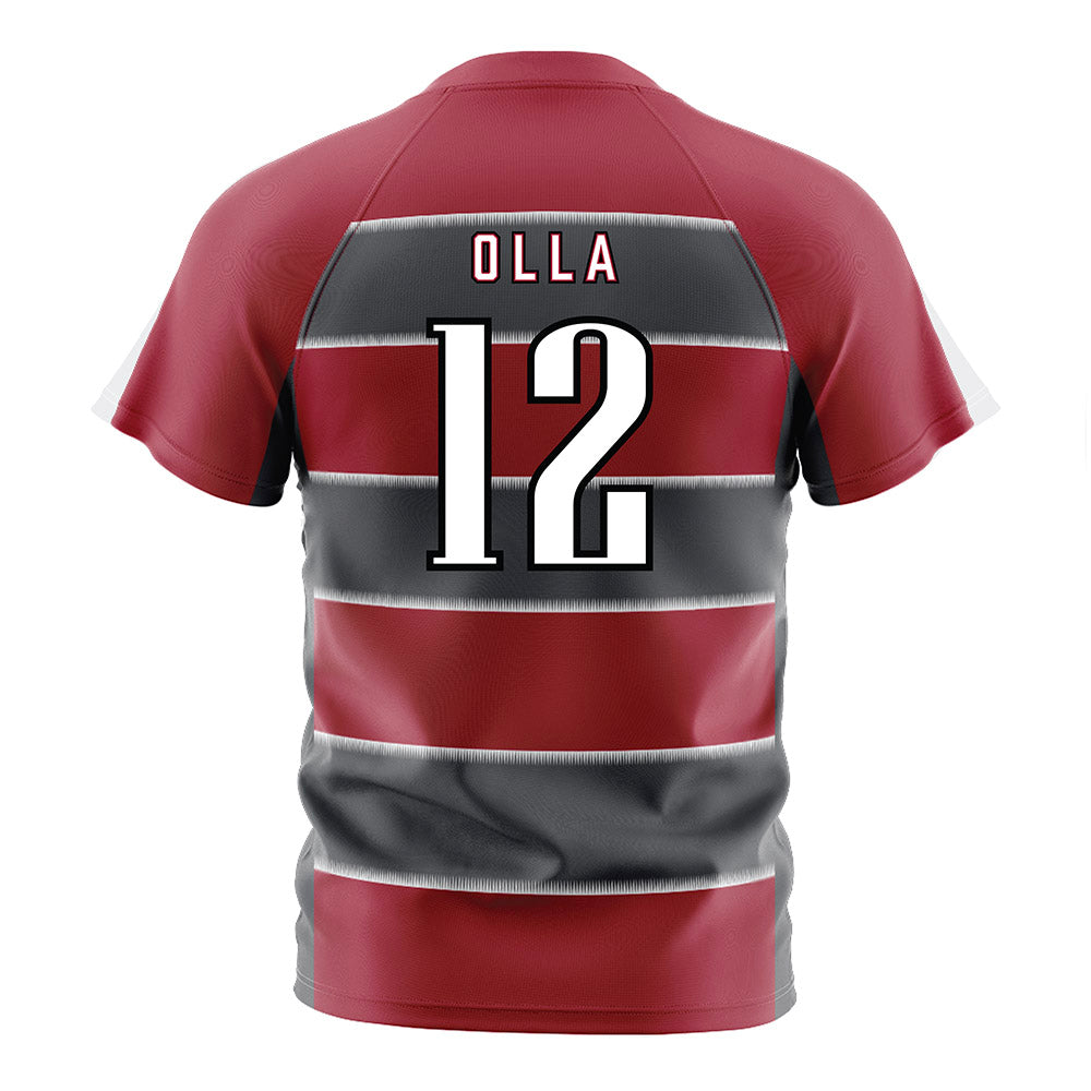 St. Joe's - NCAA Men's Soccer : Gabriel Olla - Red Soccer Jersey