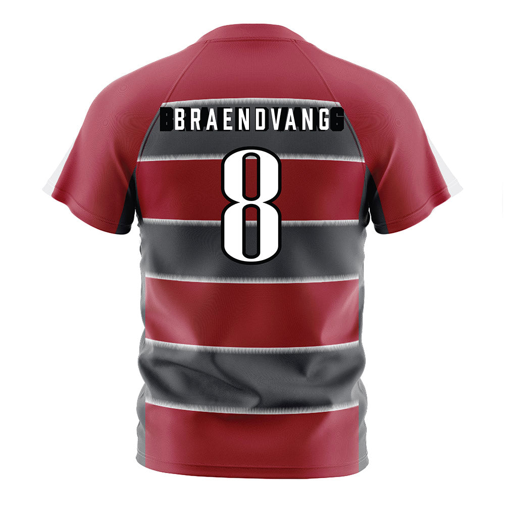 St. Joe's - NCAA Men's Soccer : Truls Braendvang - Red Soccer Jersey