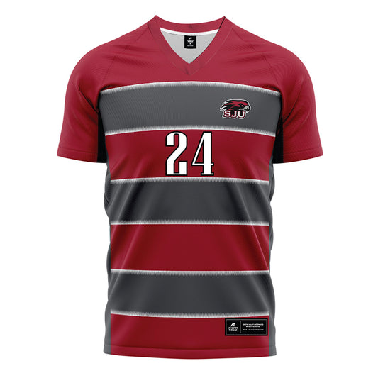 St. Joe's - NCAA Men's Soccer : Sean Boyle - Red Soccer Jersey