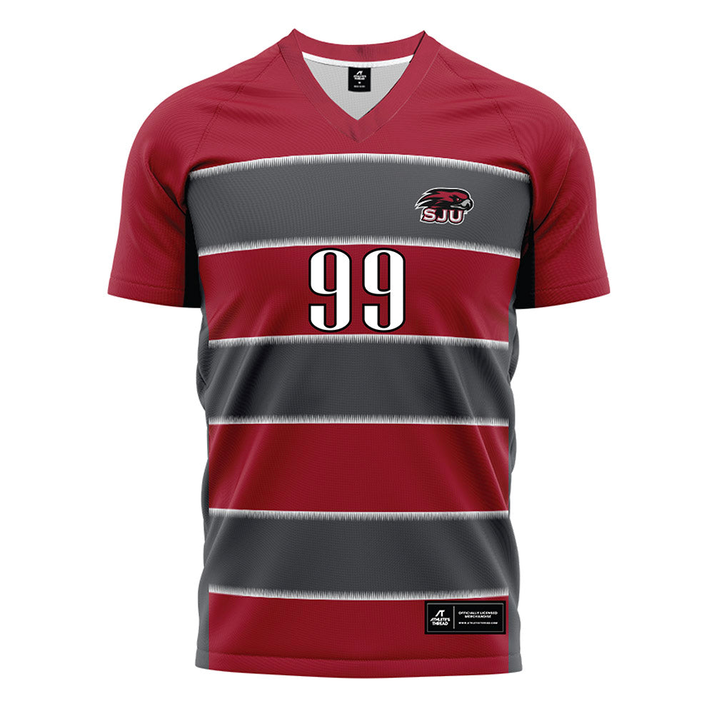 St. Joe's - NCAA Men's Soccer : Max Dunphy - Red Soccer Jersey